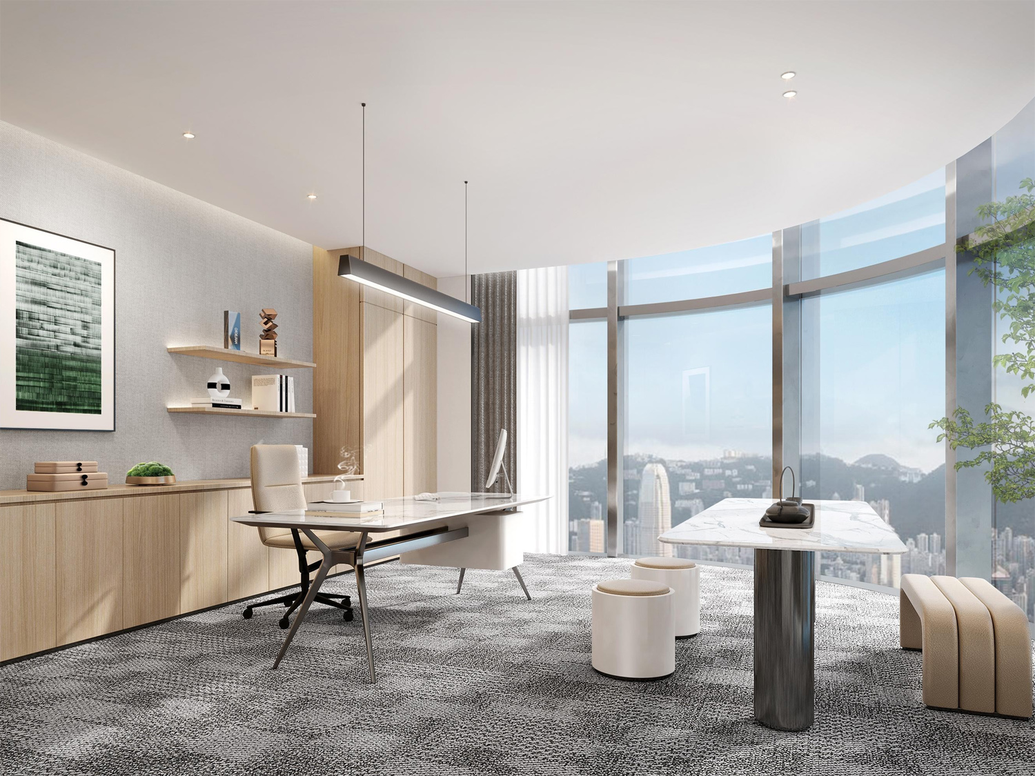 安徽辦公樓裝修首選，20余年設(shè)計(jì)施工經(jīng)驗(yàn)鑄就品質(zhì)！(圖1)